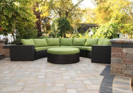 Patio Couch Green